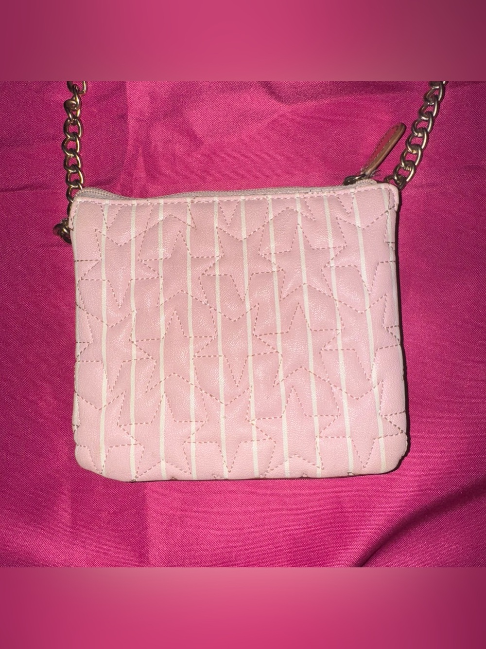 Betsey Johnson Pink Quilted Crossbody Bundle of 2 / Betsey Johnson Bundle - Picture 6 of 9